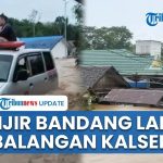 Air Setinggi Atap Rumah, Banjir Hebat Landa Kalimantan Selatan