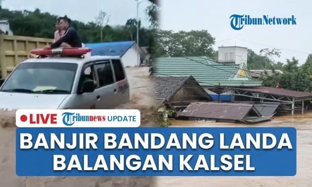Air Setinggi Atap Rumah, Banjir Hebat Landa Kalimantan Selatan