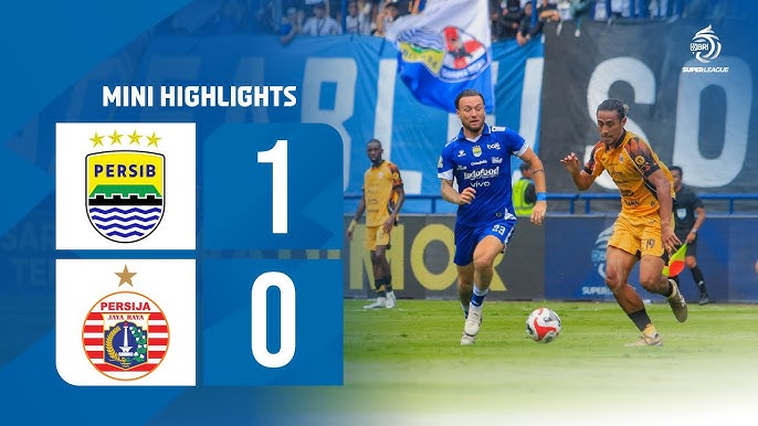 Derbi Panas, Hasil Tipis 1 Gol: Persib Menang, Persija Tertahan