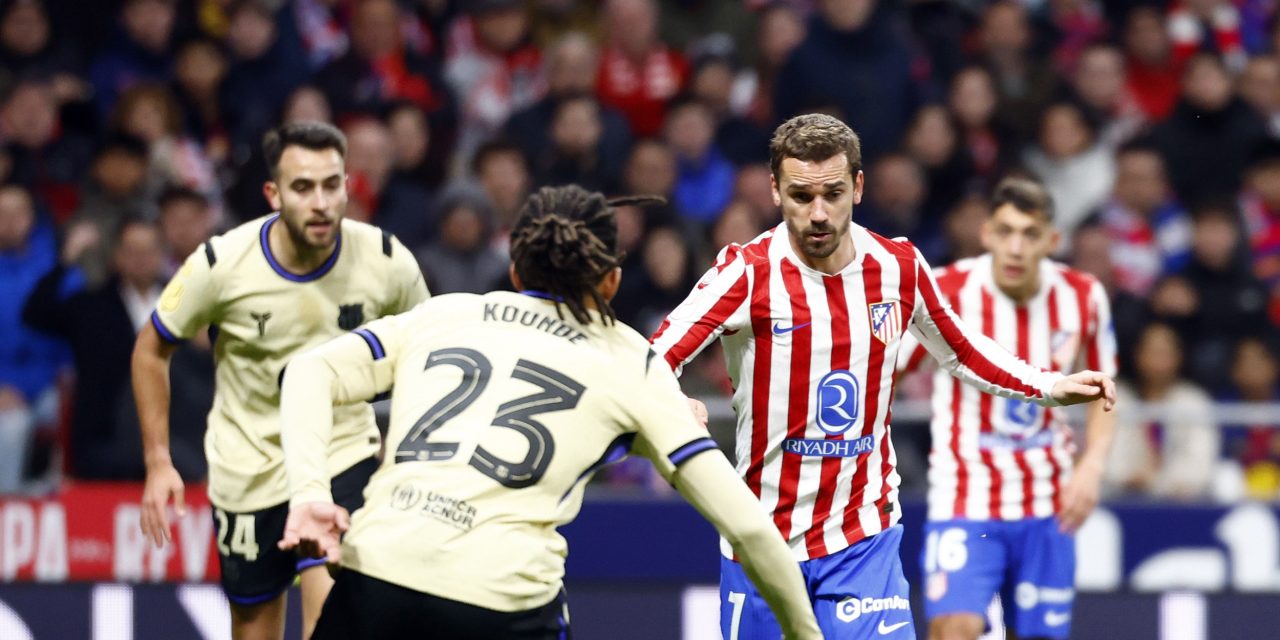 Atletico Madrid Hancurkan Barca 4–0 di Semifinal Copa del Rey