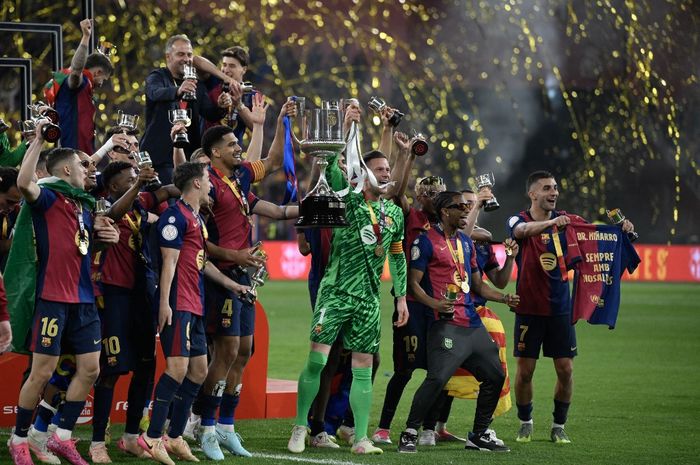 FC Barcelona Juara, Tinggalkan Real Madrid 14 Poin