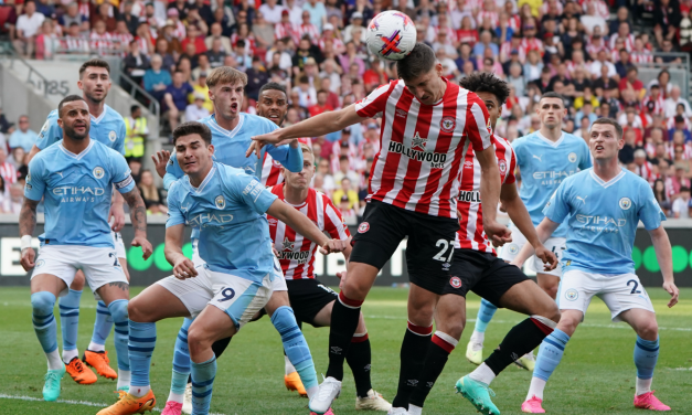 Manchester City Vs Brentford 3-0, The Citizens Kembali Tekan Arsenal