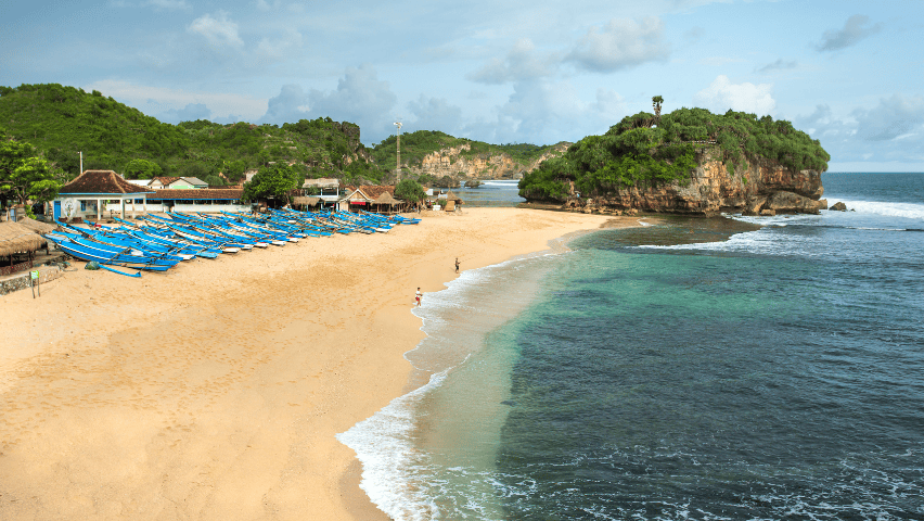 Pantai Drini, Keindahan Tersembunyi Di Selatan Yogyakarta
