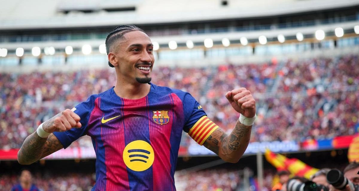 Raphinha Dias, Striker Barcelona Dan Panutan Generasi Muda