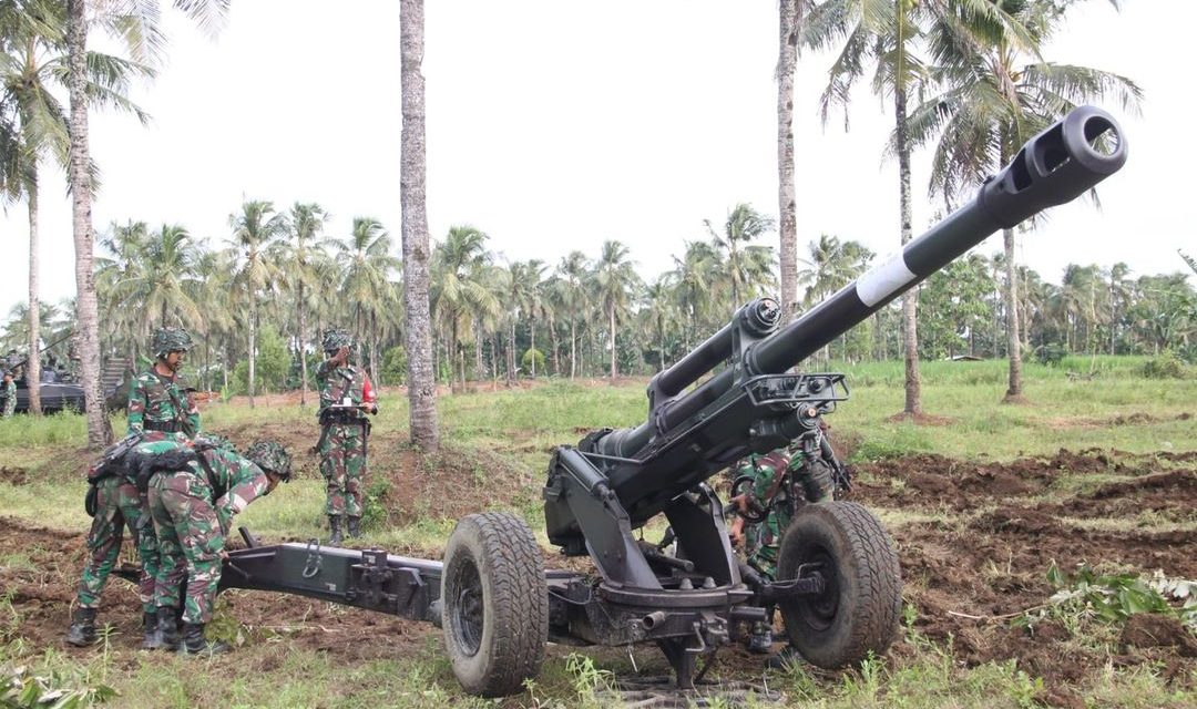 Senjata Howitzer Jenis Artileri Untuk Menembak Jarak Jauh