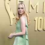 Elle Fanning Tampil Memukau di Emmys 2026, Gaun Hijau Jade